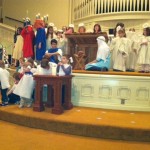 Sunday School Christmas group